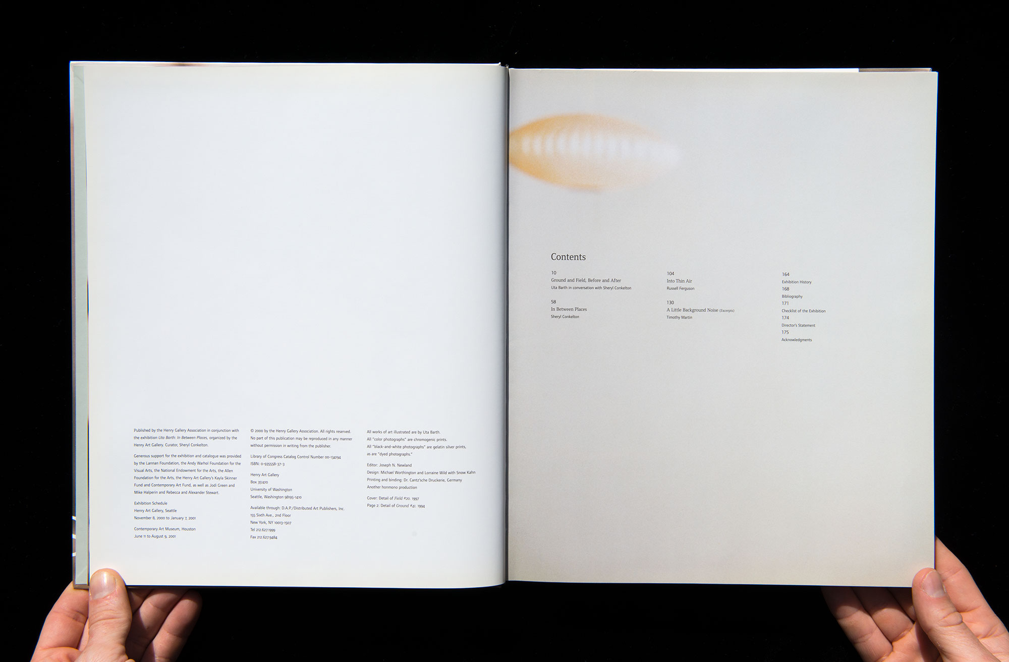 Uta Barth: In Between Places | Counterspace